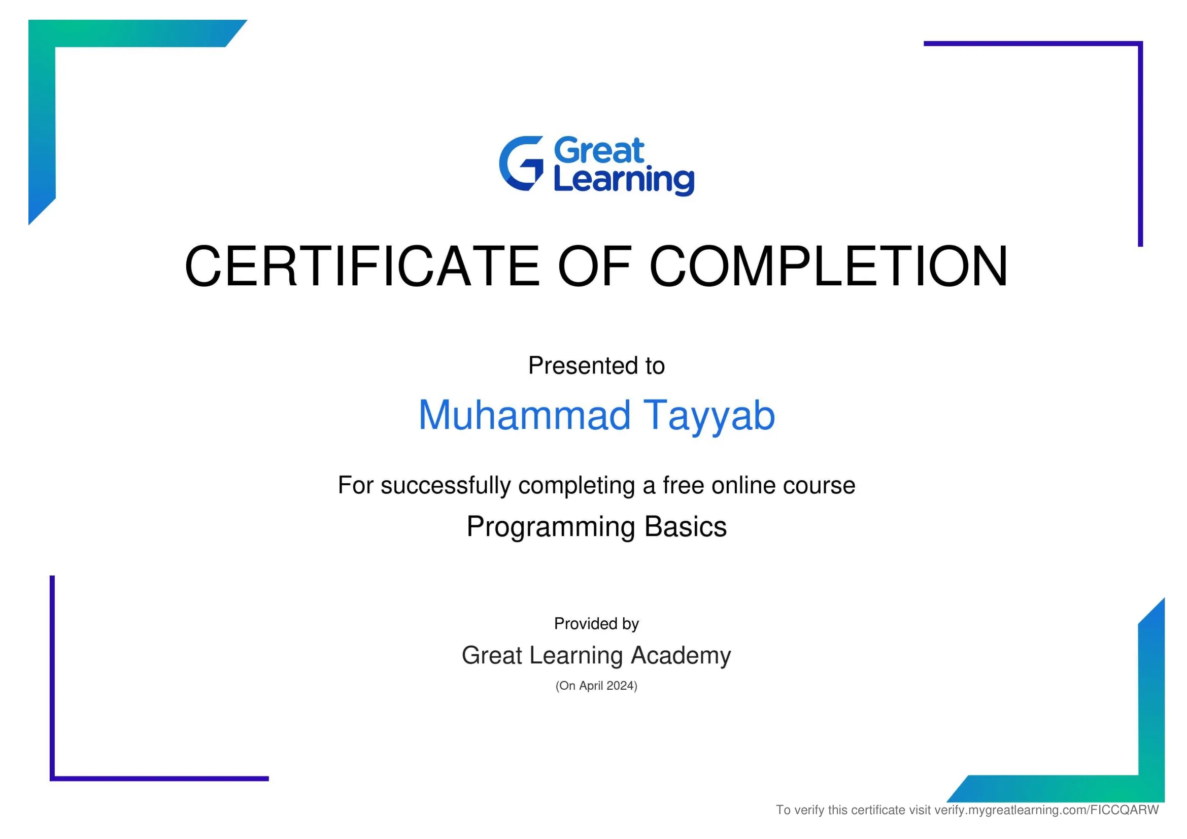 programming-certificate